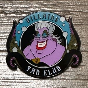 Disney Ursula Villains Fan Club Loungefly Pin